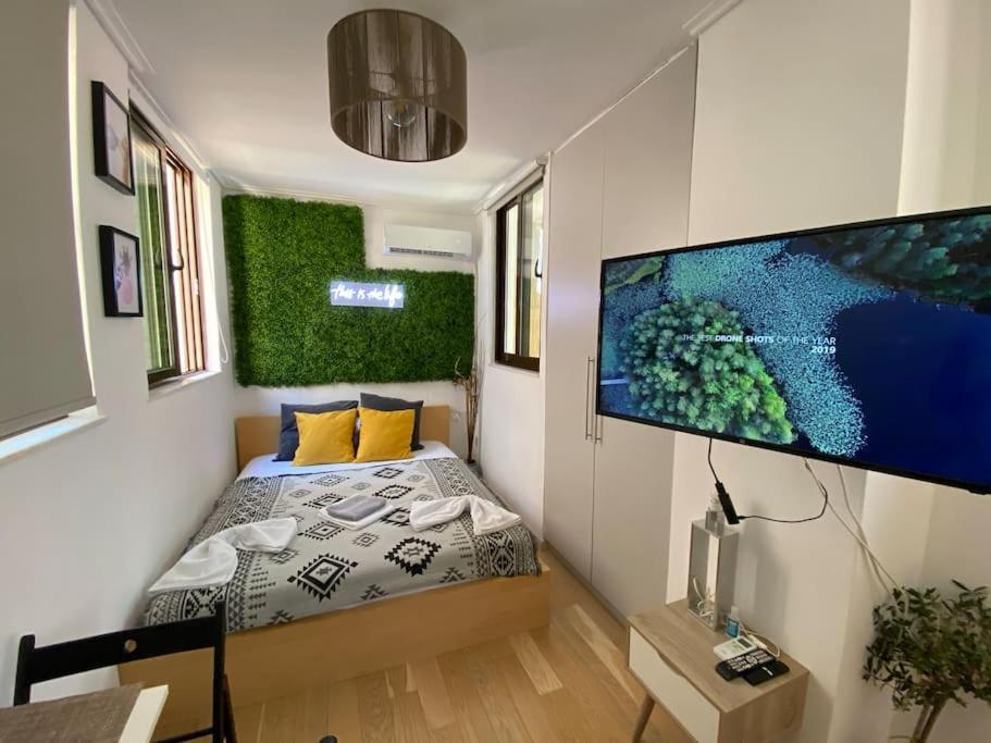 Downtown 22Sqm Green Nest King-Size Bed Athen Exterior foto