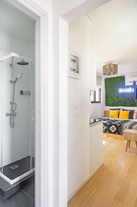 Downtown 22Sqm Green Nest King-Size Bed Athen Exterior foto